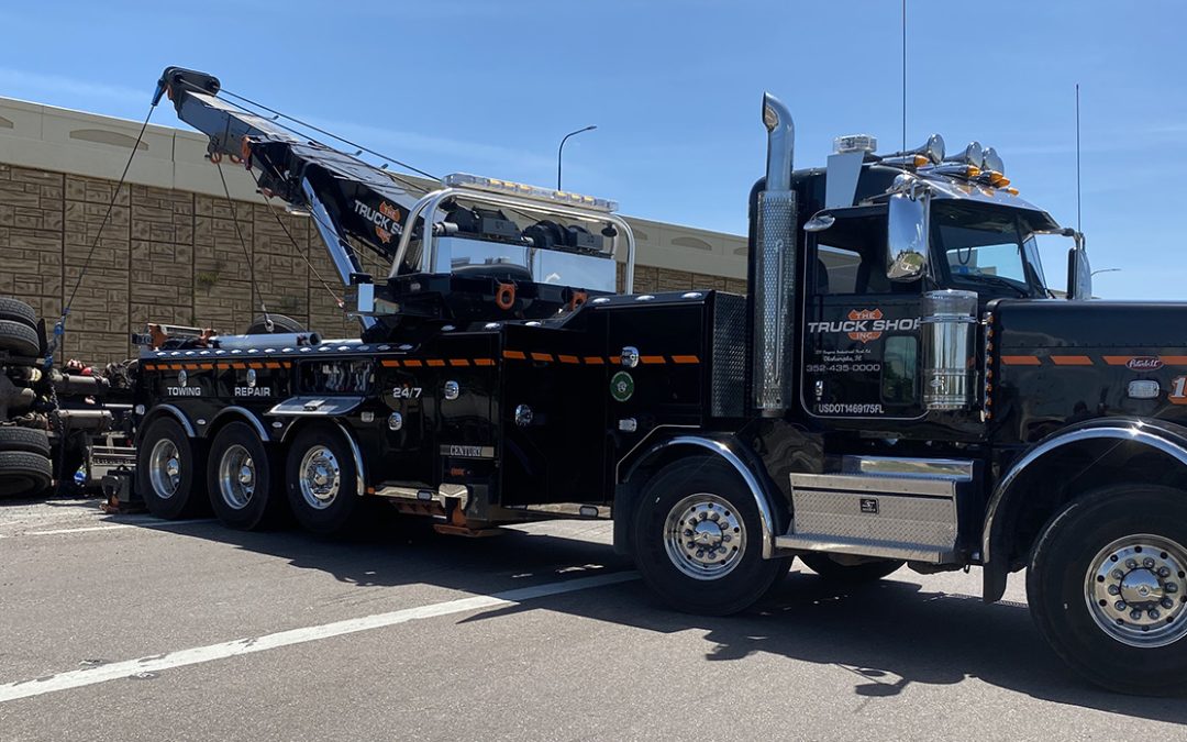 The Unsung Hero of Heavy-Duty Towing: The 75-Ton Rotator Truck at The Truck Shop, Inc.